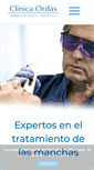 Mobile Screenshot of clinicaordas.com